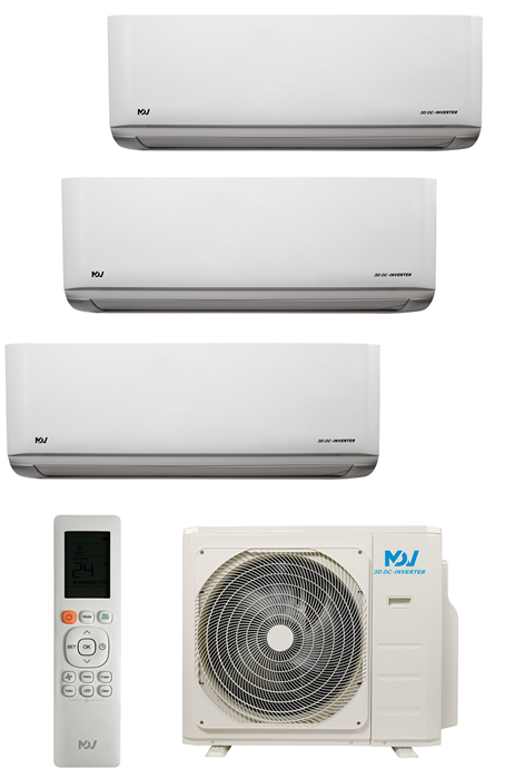 Мульти сплит-система MDV MDSAG-09HRFN8х3  / MD3O-21HFN8 Серия INFINI Inverter 3524 - фото 16449