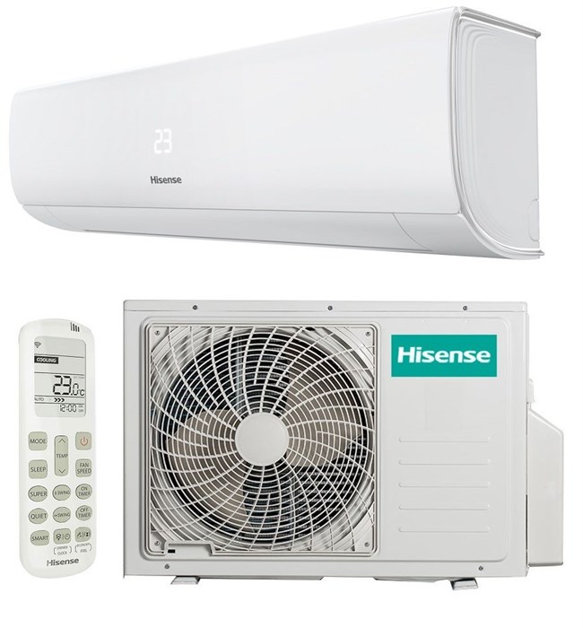 Кондиционер настенный сплит-система Hisense AS-13UW4RYRKB04 Серия ZOOM DC Inverter 3532 - фото 16517