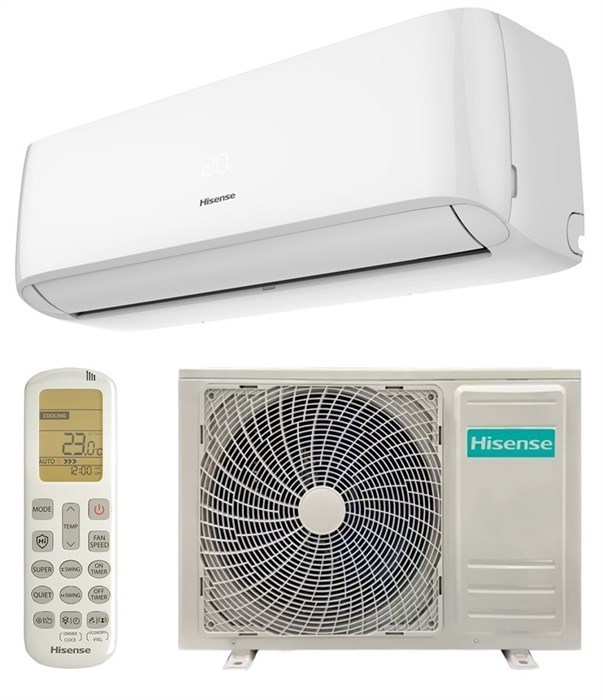 Сплит-система до 90 кв.м.  Hisense AS-30HR4RLRCA00 серия GOAL Classic A 3630 - фото 17051