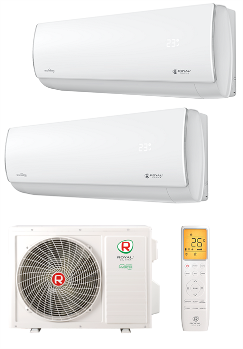 Мульти сплит система Royal Clima RCI-PFF09HN / RCI-PFF12HN / 3TFM-25HN Серия  MULTI GAMMA PERFETTO 3632 - фото 17072
