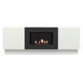 Тумба с биокамином Firelight BFP/P-1400L белая 3727