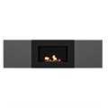 Тумба с биокамином Firelight BFP/P-1400L графит 3734